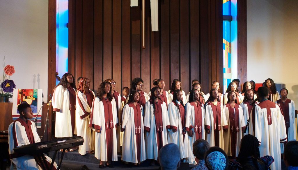 Ghanian choir