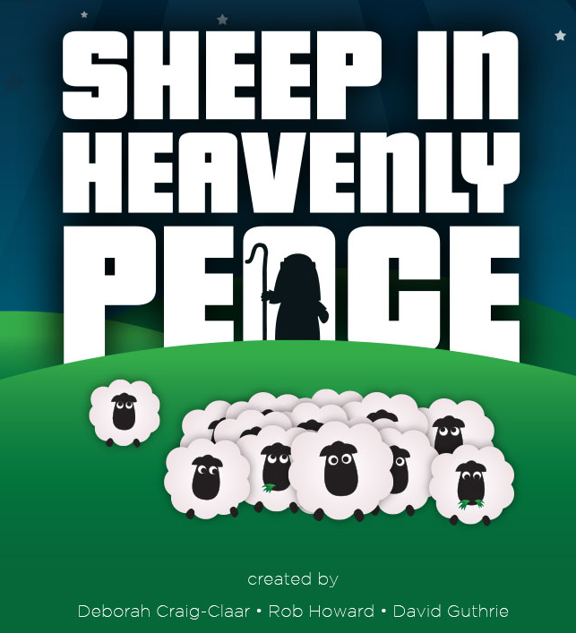sheep in heavenly peace