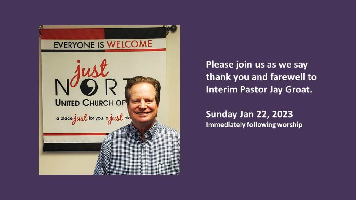 Farewell to Pastor Jay Groat