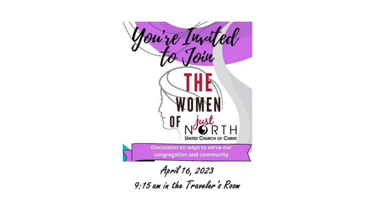 Women of Just North April Meeting