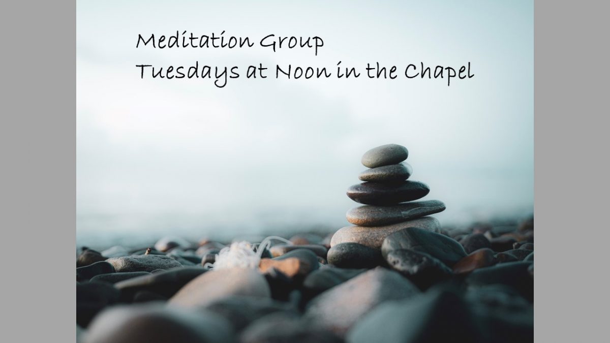 Meditation Group meets on Tuesdays